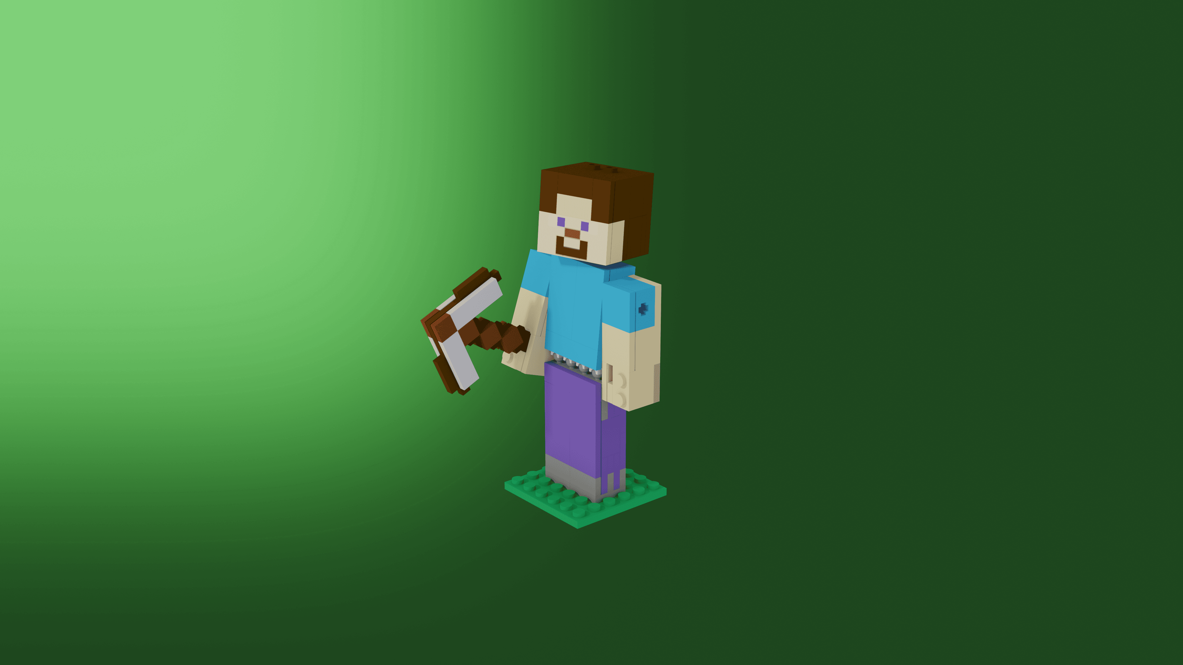 Minecraft Lego Steve