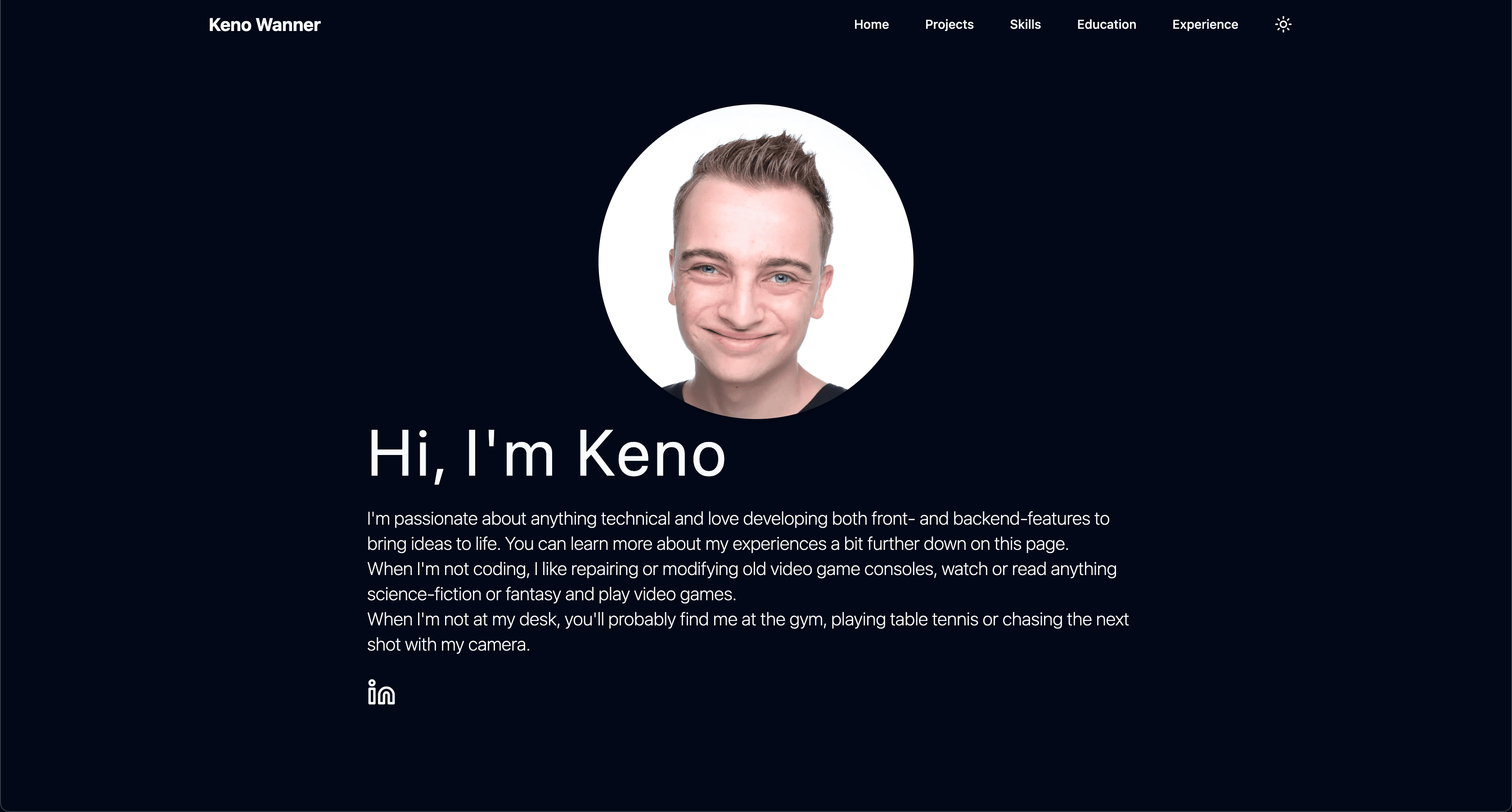 Portfolio Website